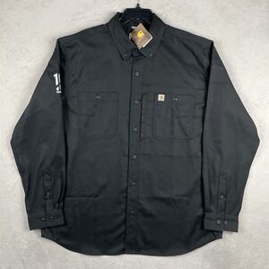 New Carhartt Shirt Mens XL Rugged Flex Professional Series Relaxed Fit Canvas